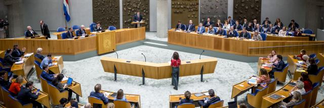 Plenaire zaal van de Tweede Kamer